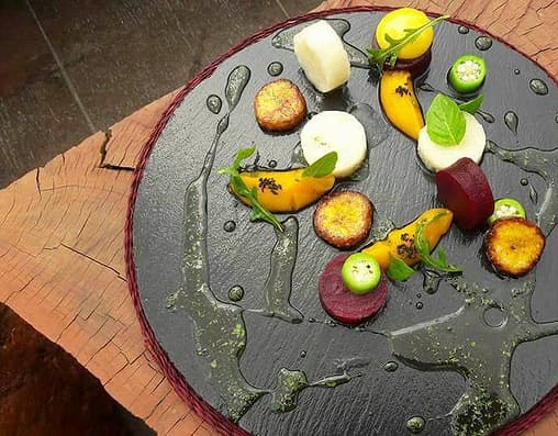 Signature dish by Chef Amjad Elayan